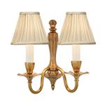 Asquith Solid Brass Double Wall Light 63793