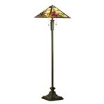 Lelani Tiffany Dark Bronze Floor Lamp 64227