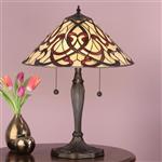 Ruban Switched Tiffany Table Lamp 64321