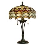 Vesta Tiffany Dark Bronze Table 2 Lamp 64377