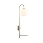 Champagne Plug-In Wall Light With Shelf Acer-WC