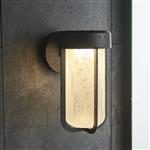 Matt Black Exterior/Bathroom IP44 LED Wall Light Arum-WLBO