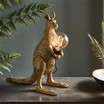 Vintage Gold Kangaroo Table Lamp Arabis-KTGB