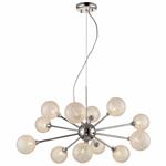 Belicia Polished Chrome/Crystal Ceiling Pendant Fitting 076CL12