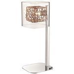 Belin Polished Chrome/Copper Mesh Table Lamp 034CP1