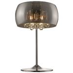 Bella-Rose Three Light Chrome Plated Table Lamp 028CH3T