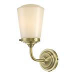 Caden Antique Brass Bathroom Wall Light CAD0775