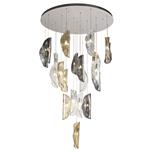 Haddow 21 Light Chrome and Glass Ceiling Pendant WRA7860