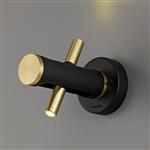 Arkansas Sand Black And Gold Colour LED Switched Wall Light LT30534