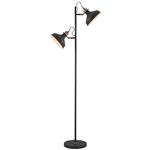 Harminder Black & Copper Double Floor Lamp BAR7722