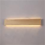 Hattie Oak Effect LED Wall Light ALP7189