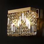 Lowell Gold Finish & Crystal Double Wall Light LT30687