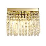 Hayen Gold Finish & Crystal Double Wall Light ZEL7820