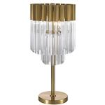 Huntington Brass Finish 3 Light Table Lamp KOL7352