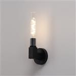 Kentucky Satin Black IP44 Bathroom Wall Light LT31590
