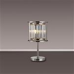 Mckinney Polished Nickel And Clear Table Lamp LT31951