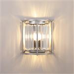 Mckinney Polished Nickel And Clear Wall Light LT31950