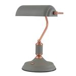 Nevada Sand Grey And Copper Table Lamp LT30002