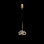 Ohio French Gold And Crystal 1 Light Pendant LT32890