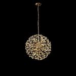 Ohio French Gold And Crystal 12 Light Pendant LT32247