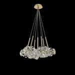 Ohio French Gold And Crystal 7 Light Pendant LT32891
