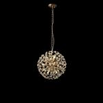Ohio French Gold And Crystal 9 Light Pendant LT32246