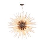 Portland Brown Oxide And Champagne Gold Ceiling Pendant LT31416