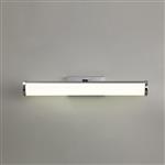 Provo Polished Chrome And Opal White LED IP44 Bathroom Wall Light LT30025