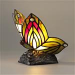 Sunnyvale Red And Green Tiffany Table Lamp LT30267
