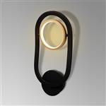 Torrance Satin Black And Gold LED Wall Light LT30415