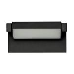 Uriel Graphite Black LED Outdoor Wall Light LUC7184