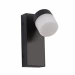Wilbert Single LED Black IP44 Bathroom Wall Light BOL8216
