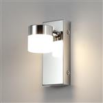 Virginia Single LED Chrome IP44 Bathroom Wall Light LT30597