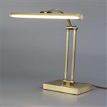 Hampton Antique Brass LED Table Desk Lamp LT31146