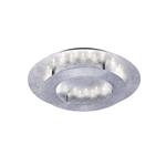 Sudan 400mm Silver Finish Circular LED Ceiling Light 9620-21
