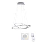 Alessa Silver LED Small Ceiling Pendant 2491-55