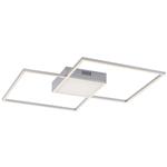Asmin Steel Square LED Ceiling Fitting 14712-55