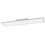 Flat Rectangular Silver On Off LED Ceiling Panel 14753-21