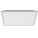 Flat Silver Large Square On Off LED Ceiling Panel 14752-21