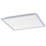 Flat Silver Large Square On Off LED Ceiling Panel 14752-21