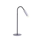 Pure-Gemin LED Table Lamp Black & Aluminium 4038-95