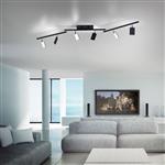 Pure-Mira Large LED Semi-Flush Ceiling Fitting