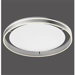 Vita LED Medium Dimmable Steel Flush Fitting 8416-55