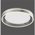 Vita LED Small Dimmable Steel Flush Fitting 8414-55