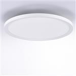 Flat White Finish Round LED Panel Light 15571-16