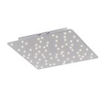 Sparkle Steel Small Square Star-Effect LED Panel 14670-55