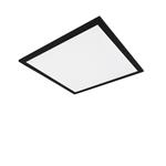 Alpha Matt Black LED Medium Flush Ceiling Fitting R62324532