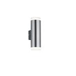 Aracati IP44 Nickel Outdoor Up and Down LED Wall Light R28212107