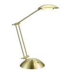 Calcio Matt Brass Dimmable LED Desk Lamp 572410108