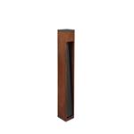 Canning IP44 800mm Height Natural Wood Outdoor Post Lamp 409660130